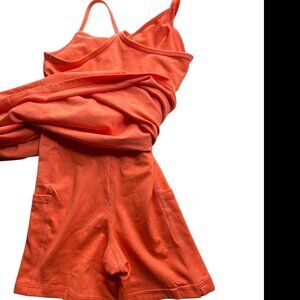 OFFLINE Tank Top Dress. Spaghetti Strap.  Built in Shorts Underneath.  Stretchy.